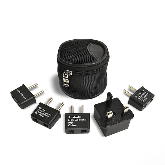 Ceptics 5-Piece International Travel Adapter Set